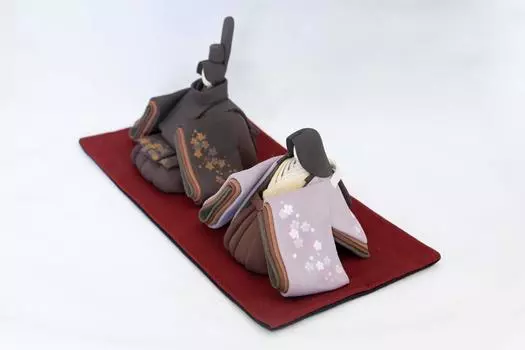 Хина керамика Хина сделанная Рикой Савой Хина мужская Хина Хина в коробке из павловнии куклы, куклы, (Глициния женская, черная) куклы, компактные, моющиеся,