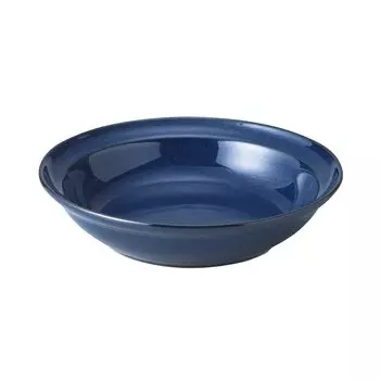 HINATA Curry & Pasta Navy Diameter 21 x Height 4.6cm T-942123