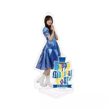 [Hinatazaka46] акриловый брелок на подставке «Happy Train Tour 2023» живой костюм Хины Каваты