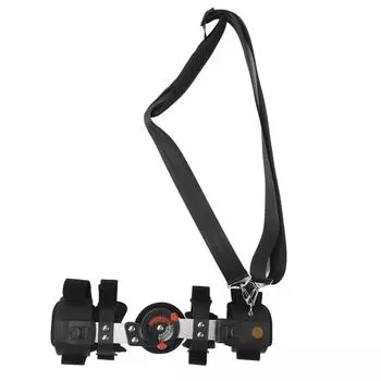 Hinged Elbow Brace with Strap Sling Adjustable Aluminium Alloy Elbow Support Brace for Post Op Arm right hand