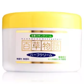 Hino Pharmaceutical Monogatari Herbal 230 г Содержит натуральные увлажняющие компоненты для кожи тела [Крем Hyakusa] (полный крем)