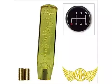 Hino Ranger Pro Crystal Shift Yellow Knob, Foam, 200mm,