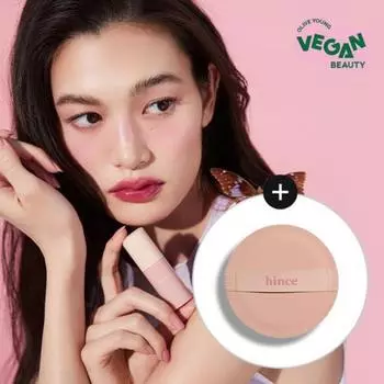 Hins [эксклюзивная коллекция запуска 24ss] Жидкие румяна Hins Dewy + бесплатная пуховка для румян 01 Warm pretzels