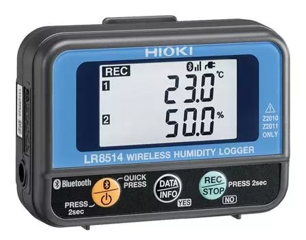 HIOKI LR8514 беспроводной регистратор температуры и влажности, компактный, маленький, сделанный в Японии, температура, влажность, связь по Bluetooth