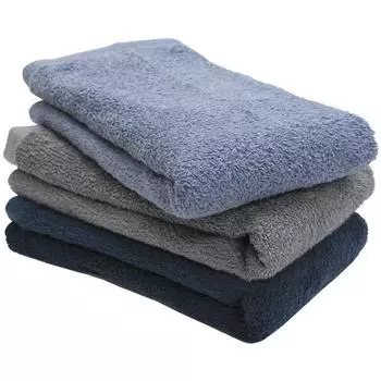hiorie Сделано в Японии Большое полотенце для лица 40 x 100 см Антибактериальная и дезодорирующая обработка Набор полотенец в гостиничном стиле из 3 штук Ассорти 3 цвета 01 Мгновенная вода