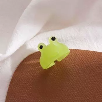 Хип-хоп девушки-подростки женский корейский стиль кольцо женщины палец кольцо лягушка открытие кольцо модные украшения