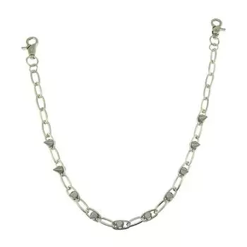 Хип-хоп, панк, металлические заклепки, сценическое представление, поясная цепочка для мужчин и женщин, наряжающиеся джинсы, брюки, аксессуары с цепочкой 60-80cm