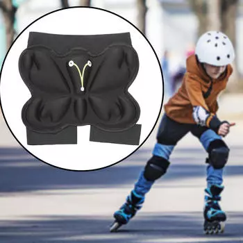 Набедренная защита для детей, подушка для мальчиков и девочек, утолщенная защита от ударов, для фигурного катания на лыжах Blue S