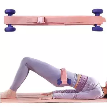 Ремни для укрепления бедер Гантели Гири Пояса для ягодиц Подушечки для укрепления бедер Ягодичные мостики Упражнения для ягодиц Приседания Выпады Ягодичные мостики Отжимания на брусьях Пояс 1 шт. розовый