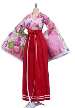 HiPlay cdtoys Kimono Daily Women Action Figure Accessories Full Set Cloth 1/6 (cd058FCK)