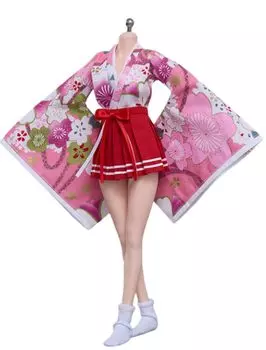 HiPlay cdtoys Кимоно Японская одежда Повседневная женская экшн-фигурка Аксессуары Полный комплект Ткань 1/6 (cd058FDK)