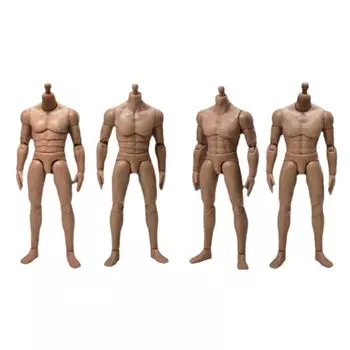 HiPlay CH Male Ch001 Base Body Super Movable Figure Doll Replacement Parts 1/12