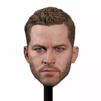 HiPlay Figure Doll Head Male Handsome Hardhead Painted Compatible with Body HS021 1/6 TBLeague/JIAOUDOLL (C)