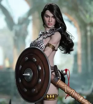 HiPlay Figure Head Asian European Beauty Female Painted Compatible with TBLeague Body 1/6 HS203(B)