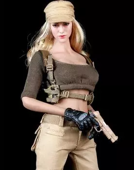 HiPlay Figure комплект одежды женский тактический костюм лучницы совместим с телом TBLeague 1/6 CM-F010(В)
