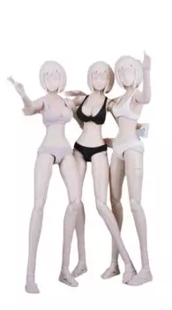 HiPlay Figure Одежда Нижнее белье Спортивный комплект нижнего белья Совместимо с TBLeague Body SA050 1/12 Женский (С)