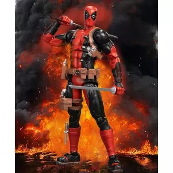 HiPlay Fondjoy Deadpool MV24202 Высота 160 мм пластиковая модель комплект для сборки 1/12 приблизительно. Цветовая кодировка