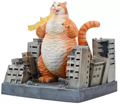 HiPlay JXK Godzilla Cat GodzillaCat Base JXK226C Movable Action Figure Decoration