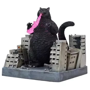 HiPlay JXK Godzilla Cat JXK226B Фигурка животного окрашенная готовая продукция из ПВХ