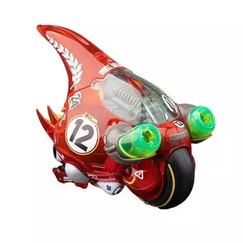 HiPlay Nuclear Seijizo Daikabutomaru movable plastic model full set red