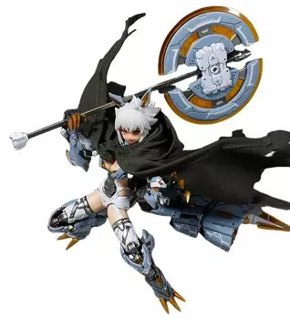 HiPlay Nuke Matrix MAD WOLF FF0119 Wolf Carolina Armored Girl Сборная пластиковая модель Crazy Rolfi 1/12