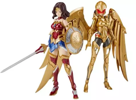HiPlay Shokoki MS General Wonder Woman Golden Eagle Battle Armor Double Body Movable Plastic Model Full Set 1/10 DC-01