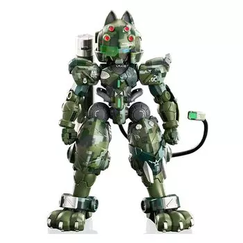 HiPlay XIAOT iron skill 1/60 C.A.T02 machine green cat type armor assembly plastic model