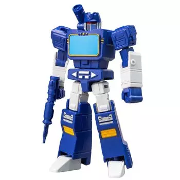 HiPlay Yolopark AMK Mini Transformers Soundwave Высота 120 мм пластиковая модель комплект для сборки Предварительная сборка примерно. Цветовая кодировка