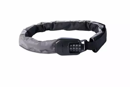 Велосипедный цепной замок Hiplok SPIN, супер яркий, внутренний размер 75 см