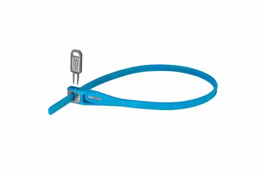 Hiplok Z LOK Protective Strap Inner Diameter Multi-Functional Lock, Cyan, 16.5