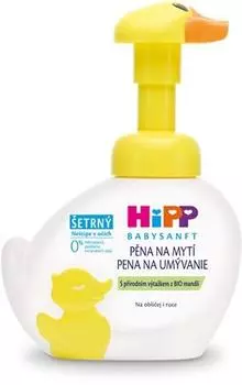 Hipp Babysanft Sensitive пенка для умывания для детей TU прозрачный