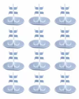 HIRAISM Doll Stand Doll Figure Display Exhibition Collection Set of 12