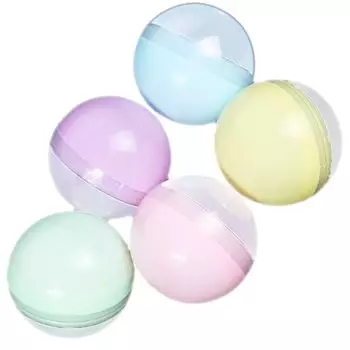 HIRAISM Gachagacha Capsule Mini Прозрачный набор из 100 пастельных оттенков (45мм, цветной)