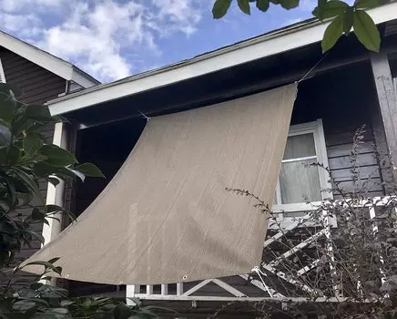 HIRARI Солнцезащитный тент Тент Солнцезащитный козырек Легкая установка x 300 Мокко (200 см)