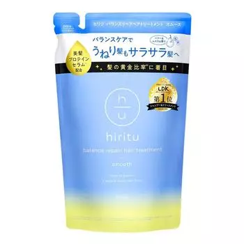 hiritu Balance Repair Hair Делает волосы вьющимися Восстановление волос Уход за кутикулой Balance Keep Аромат груши и мускуса Лечение, Разглаживание, Заправка, разглаживание, ингредиенты,