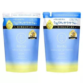 hiritu Balance Repair Shampoo Hair Treatment Smooth Refill Set Balance care делает вьющиеся волосы гладкими Hair Beautiful Protein Serum Balance Keep Serum