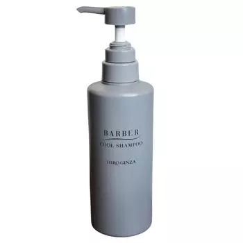 Hiro Ginza Barber Cool Shampoo 400 мл Ментоловый шампунь Освежающий Охлаждающий Гипоаллергенный Очищающий Эффективный Салонный Эксклюзив Без Силикона