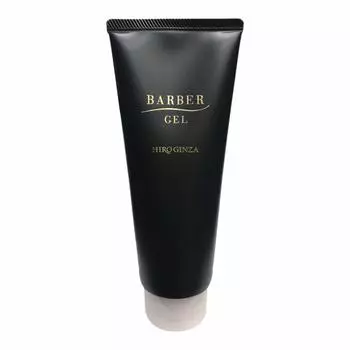 Hiro Ginza Barber Gel 200 г Твердый гель для укладки волос Блестящий салонный эксклюзивный мужской долговечный