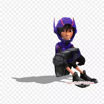 Хиро Хамада Фан-Арт персонаж термопереносная печать виниловые нашивки наклейки для одежды DIY аппликации моющиеся нашивки