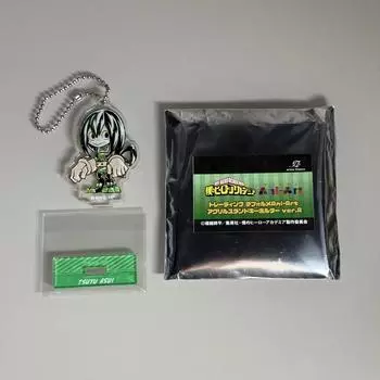 Hiroaka Asui Tsuyu Anime Art Trading Acrylic Stand Key Holder