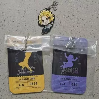 Hiroaka Kuji Sang Jiro Caminari Card Holder+caminari Rubber Key Ring Batch