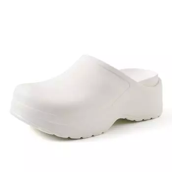 Хирургическая обувь Тапочки «все включено» Нескользящая, устойчивая к проколам иглой, износостойкая хирургическая обувь Обувь для врача 35-36 белый