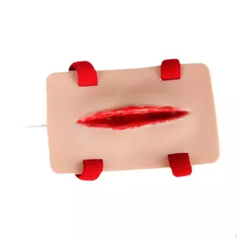 Хирургические швы Практика Модель Травма Имитация Раны Модуль Многофункциональный Цвет Кожи