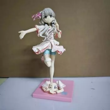 Хисакава Хаяте Наги Хисакава фигурка девушки из аниме IDOLM@STER CINDERELLA GIRLS фигурка Коллекционная модель игрушки куклы Pack of 1 розовый