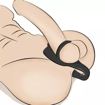 Hisecret Анальная пробка Кольцо для члена Черное силиконовое кольцо для пениса для мужчин Простата Анальное развитие Расширение Анальная мастурбация Товары SM