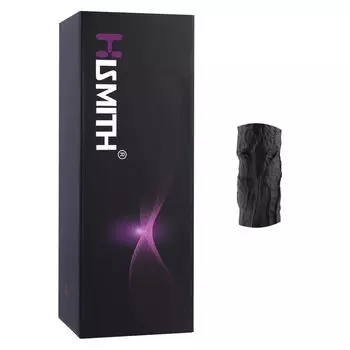 Hismith Inch Black Dildo Огромный дилдо Большой член для продвинутых пользователей Длина соединителя KlicLok Длина вставки Ширина Удивительная серия 12,4 31,5 см 24,9 см