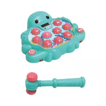 Hit-a-mole Toy Parent-child Interaction Beat Early Education Game Machine One Size циан