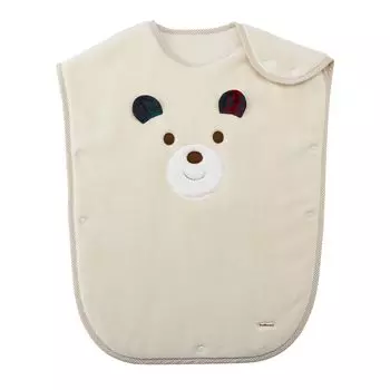 ХИТ Хлопковые пижамы для мальчиков и девочек Детская одежда цвета слоновой кости без размера [MIKIHOUSE BISCUITS] Детская 76-8041-499