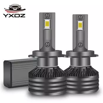 Хит продаж, декодирование светодиодов F11 CSP H4H7, встроенные автомобильные фары дальнего и ближнего света. H1 чёрный