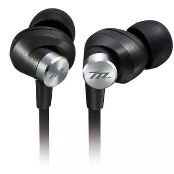 Hitachi Maxell Twin Driver Equipped with Canal Headphones (Earphones) (Black) MXH-DBA900BK